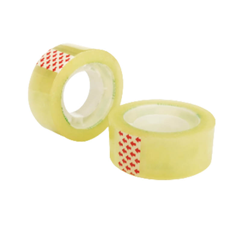 Factory Wholesale Stationery Small Tape Strong Sticky Transparent White Student Small Adhesive Paper Correction Super Transparent Stationery Tape