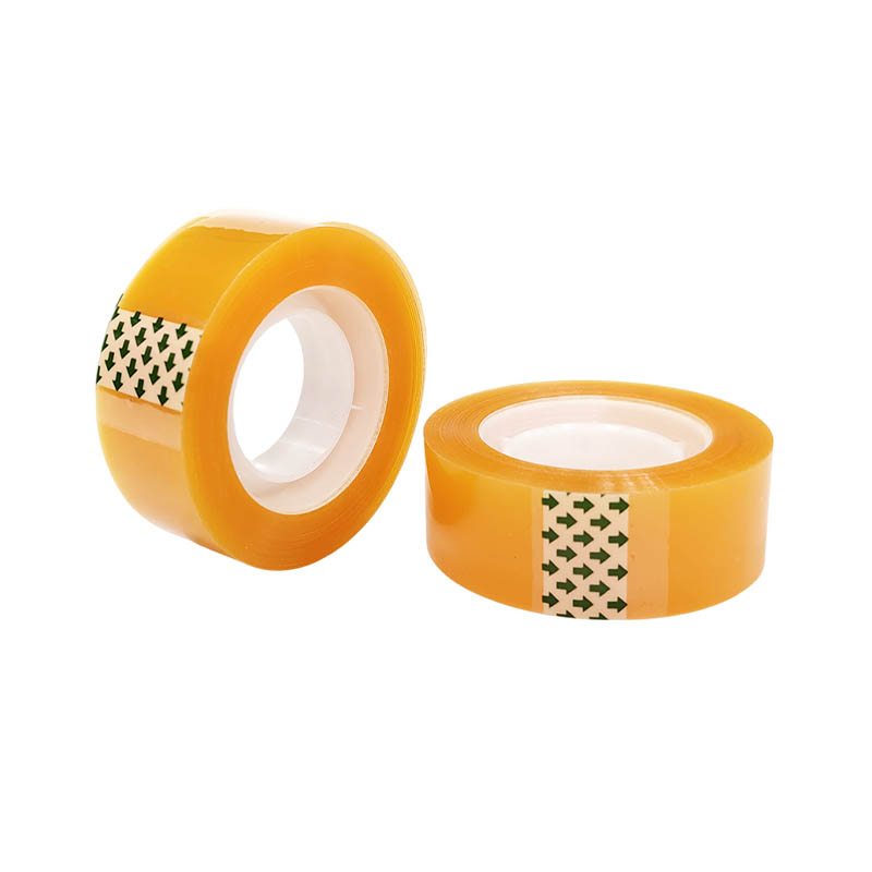 Factory Wholesale Stationery Small Tape Strong Sticky Transparent White Student Small Adhesive Paper Correction Super Transparent Stationery Tape